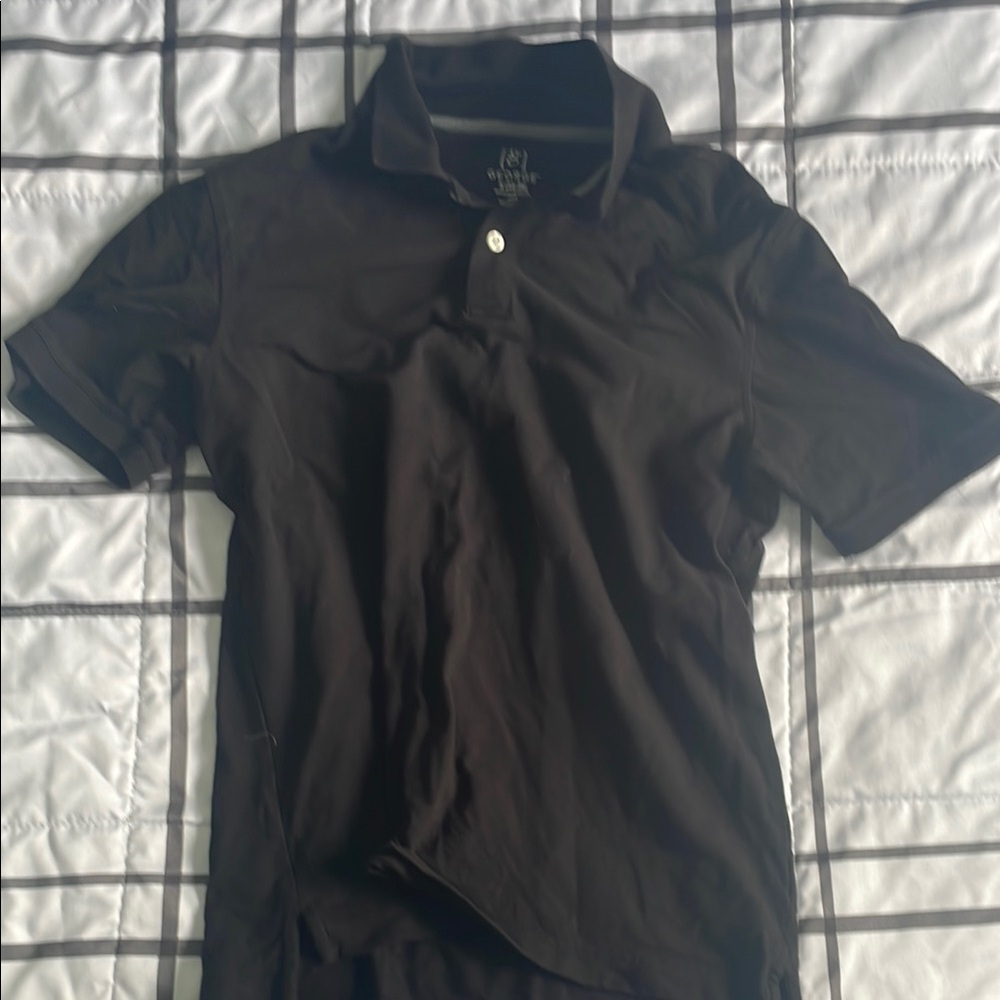 George Black Polo Shirt Classic Style